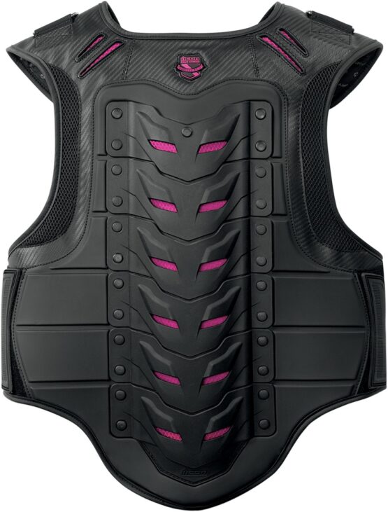 Stryker Field Armor Vest Black/Pink Large/X-Large - Image 6