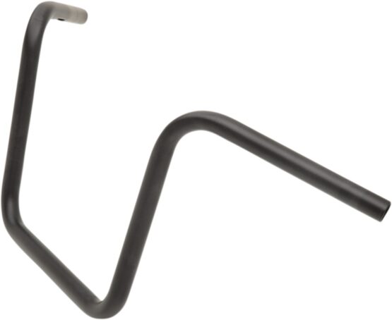 Drag Specialties 1in Ape Hanger Handlebar Wide Black Flat - Image 2