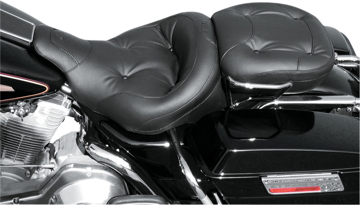 Mustang One-Piece Regal Ultra Touring Seat Black Fits Touring Models 97-07 - Image 3