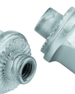 Kuryakyn Splined Front Peg Adapter Silver Fits 2015-2020 Indian Scout