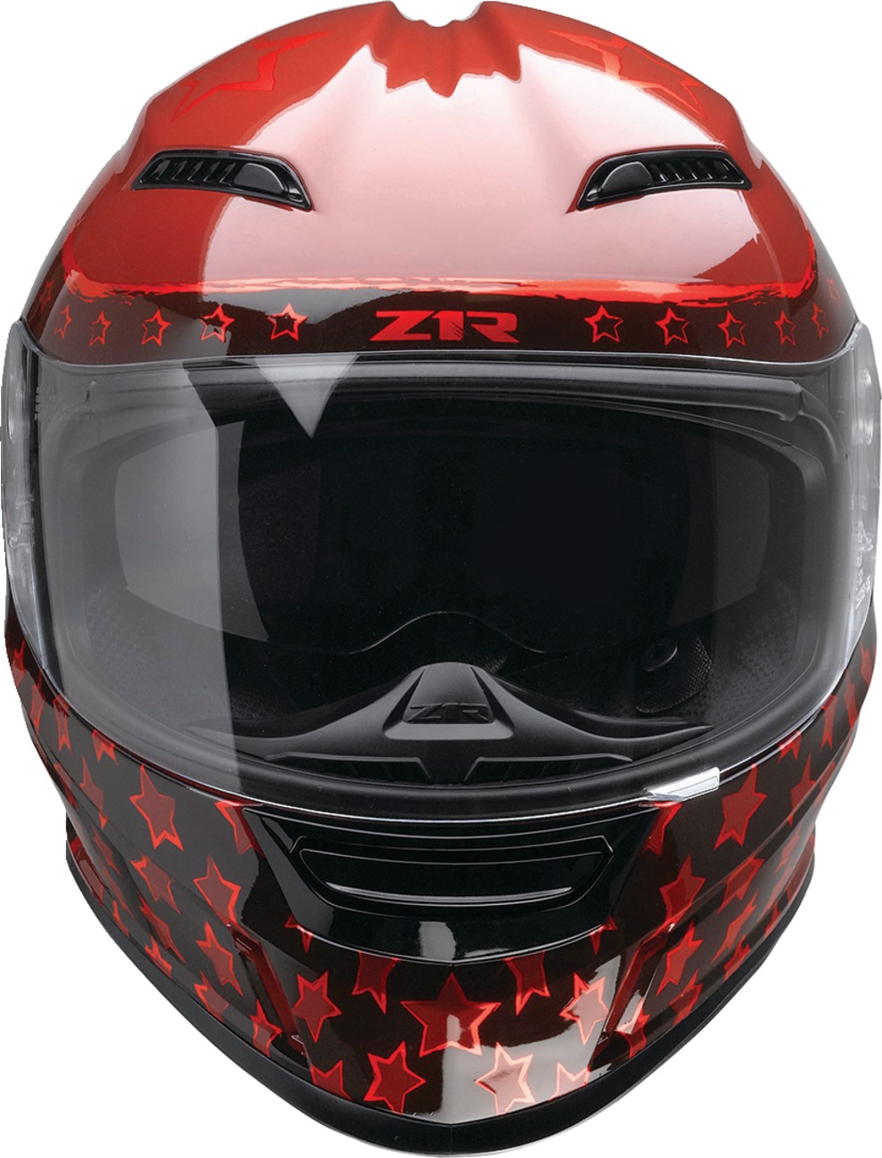 Z1R Jackal Patriot Helmet XL Red Gloss Unisex - Image 4