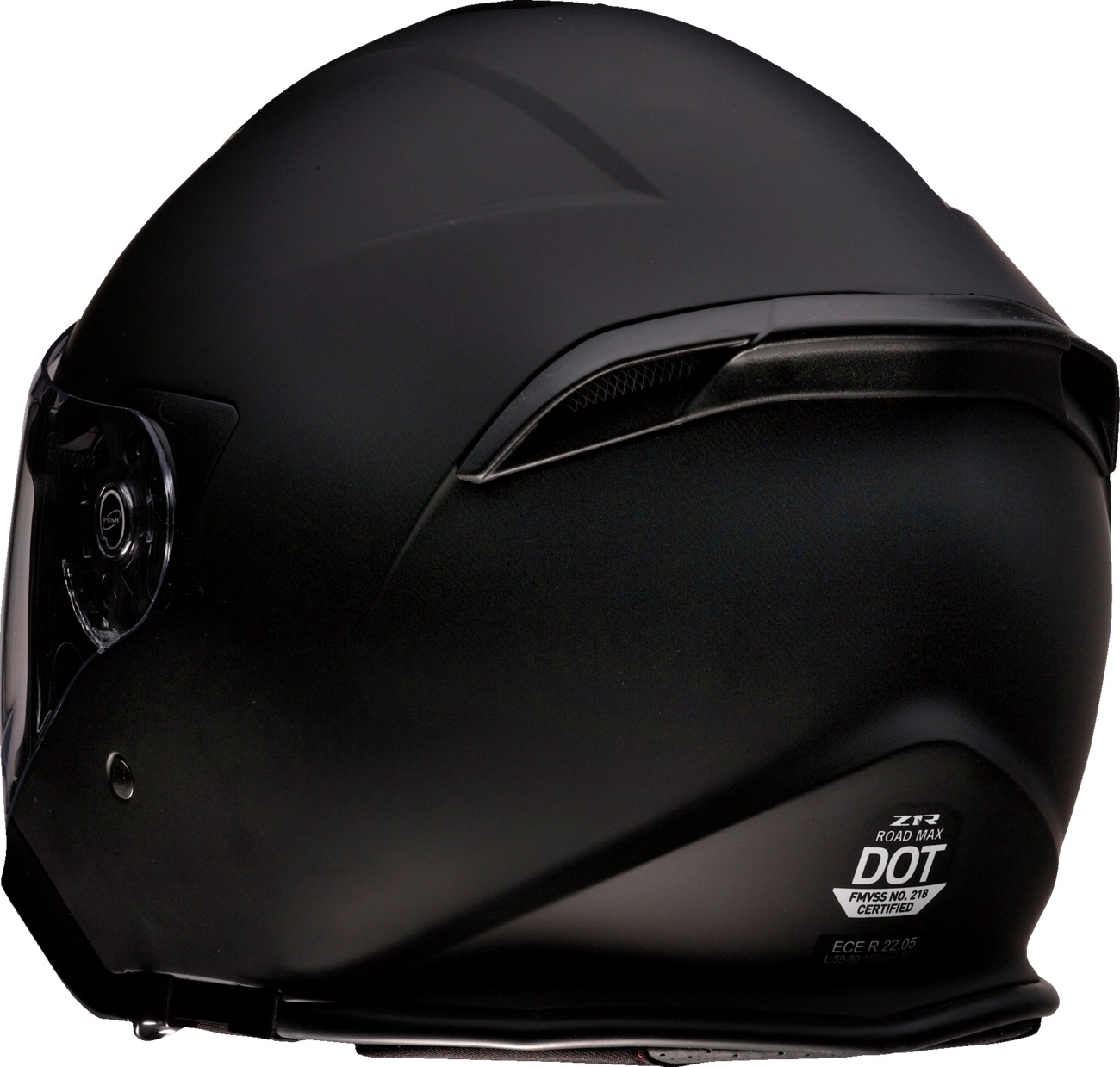 Z1R Road Maxx 2.0 Helmet 4XL Flat Black - Image 3