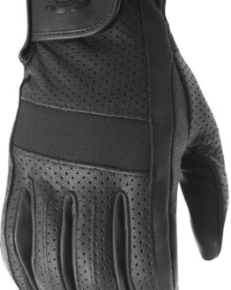Jab Full Perforated Gloves - Black Small