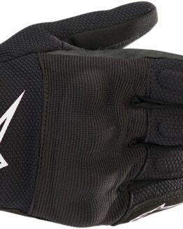Women's S-Max Drystar Street Riding Gloves Black/White Small