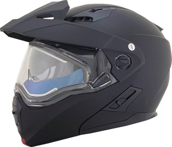 AFX FX-111DS Electric Snow Helmet Matte Black Medium