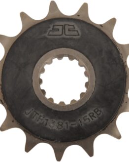 Front Steel Countershaft Sprocket w/ Rubber Damper - 15 Tooth 520