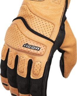ICON Women's Superduty3 Gloves Black/Tan Medium