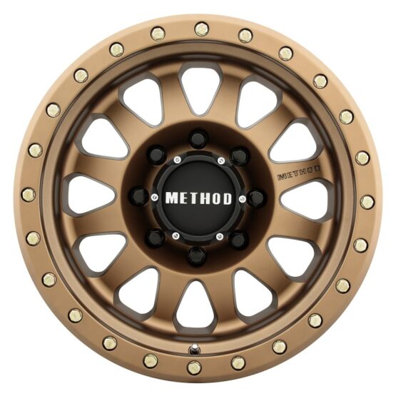 MR304 Double Standard 17x8.5 0mm Offset 8x6.5 130.81mm CB Bronze Wheel - Image 2