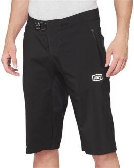 100% Men's Hydromatic Shorts Black Size 30