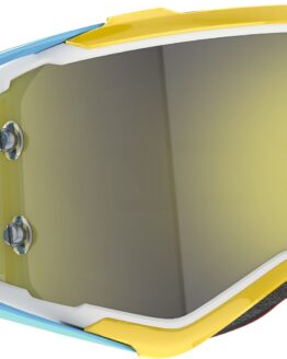 Scott Prospect 6 Days LE Goggle White/Blue Yellow Chrome Lens