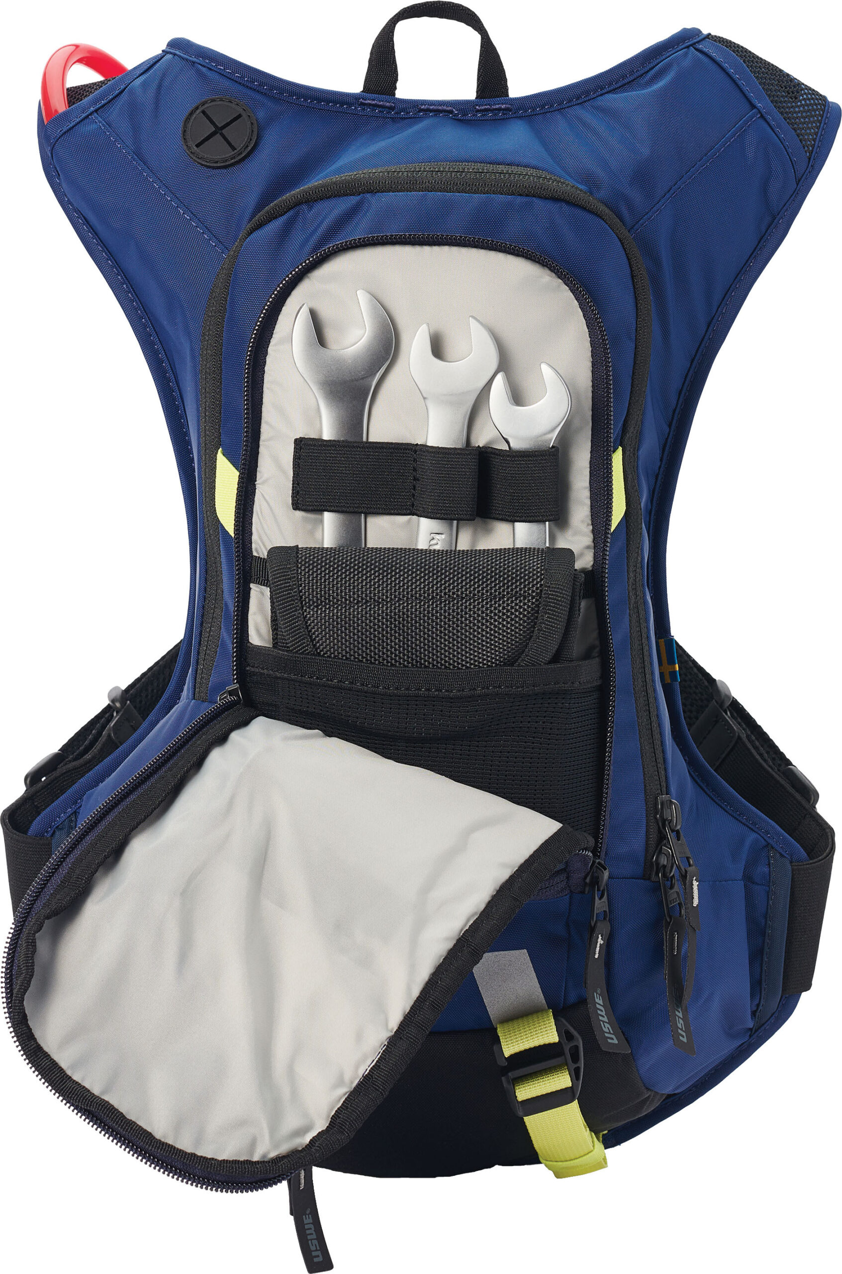 USWE Raw 8 Factory Blue 3.0L Hydration Pack with Plug-n-Play Tube - Image 3