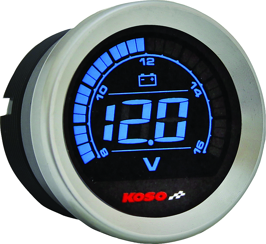 Digital Harley Gauge Cluster Silver - Image 6