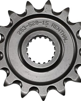 Renthal 15T Grooved Front Sprocket Fits 88-05 Honda CR/TRX Models