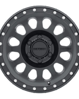 MR315 16x8 0mm Offset 6x5.5 106.25mm CB Matte Black Wheel