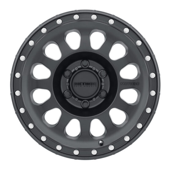 MR315 17x8.5 0mm Offset 6x5.5 106.25mm CB Matte Black Wheel - Image 2