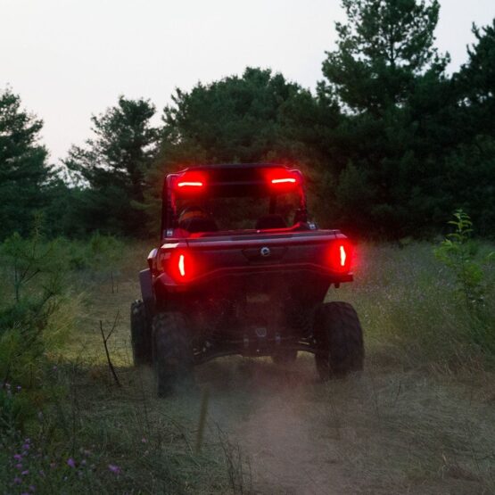 Apex Lights Red Running & Brake - 2 Lights w/ Plug & Play Harness - Image 4