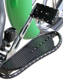 Dimpled Adjustable Driver Floorboards - Black