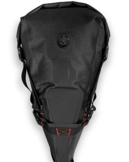 USWE Roll-Top Saddle Bag Black 8L