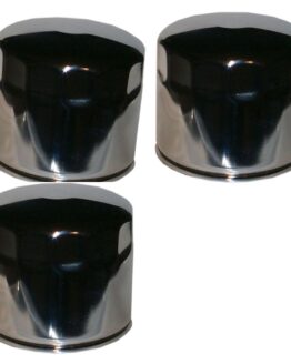 HF172C Oil Filter - Chrome - 3 Pack