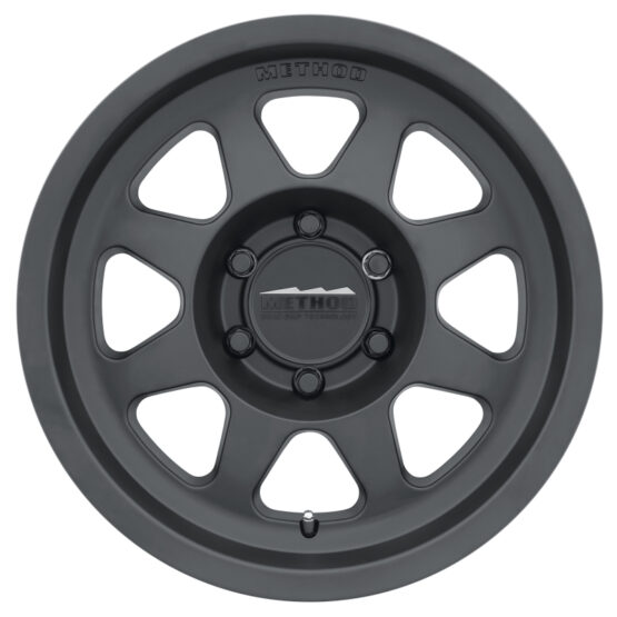MR701 18x9 +18mm Offset 6x5.5 106.25mm CB Matte Black Wheel
