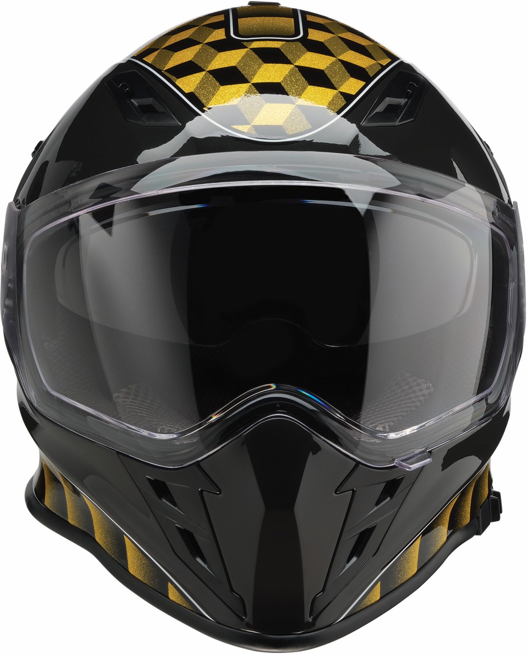 Z1R Nemesis Thunderbird Helmet - Small Yellow/Black - Image 3