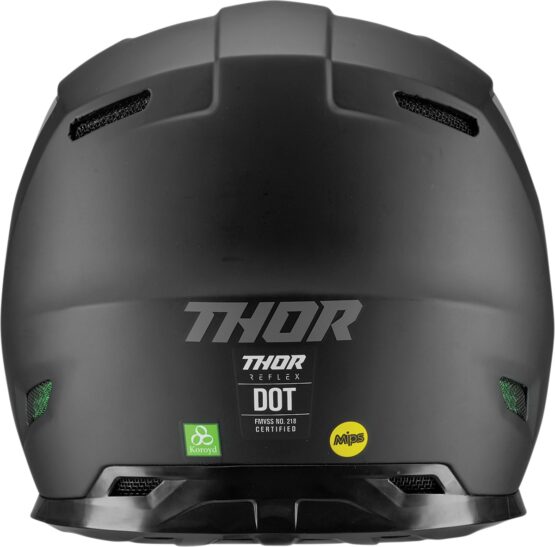 Reflex Blackout MIPS Full Face Offroad Helmet Matte Black Small - Image 2