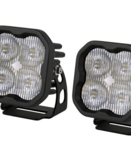 SS3 LED Pod Max - White SAE Fog Standard (Pair)