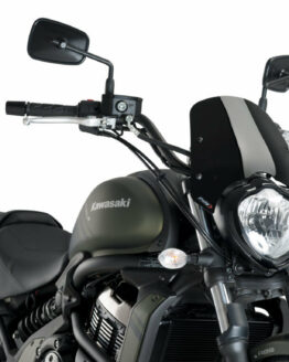 PUIG New Generation Windscreen Black For Kawasaki Vulcan S/Cafe
