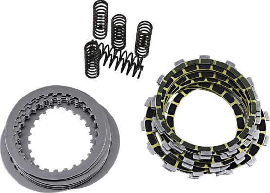 CF Complete Clutch Kit - Carbon Fiber Friction Plates, Steels, & Springs