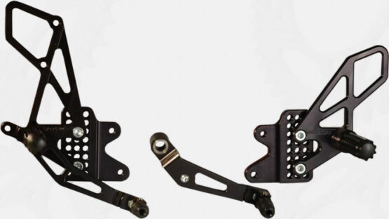 V2 Adjustable Rearset - Black
