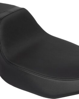 Drag Specialties Predator 2-Up Extended Reach Seat Smooth Vinyl FLHX FLTR 23-24