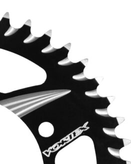 Vortex Aluminum Rear Sprocket 525 49 Tooth - Black