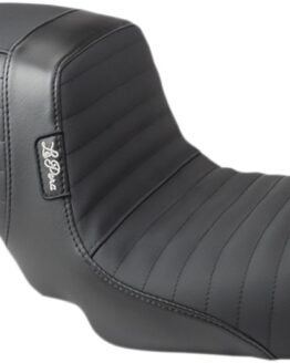 Kickflip Pleated Gripp Tape Vinyl 2-Up Seat - Black