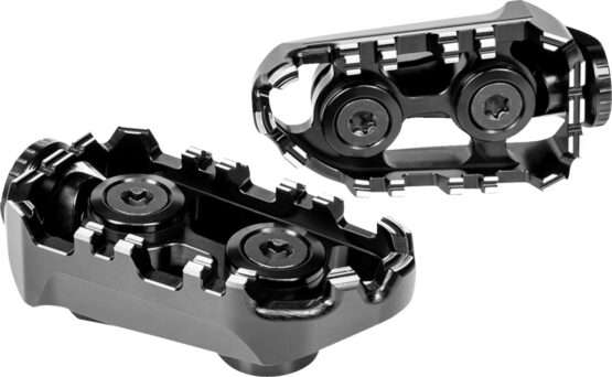 Gilles Tooling Tech-X Enduro Footpegs Black For Husqvarna/KTM
