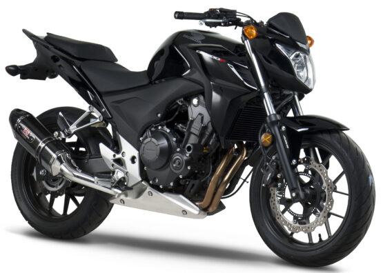 Street R77 Carbon Fiber Slip On Exhaust - Image 3