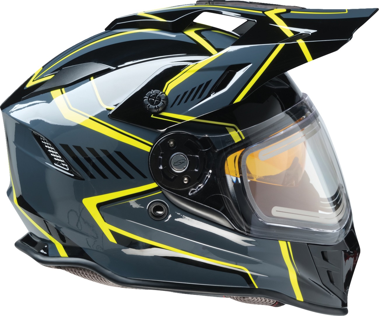Z1R Range Rotor Snow Electric Helmet - Hi-Vis/Black, L - Image 3