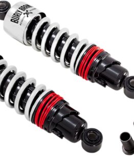 Slammer Plus Shocks Chrome 11.5" Fits FLH