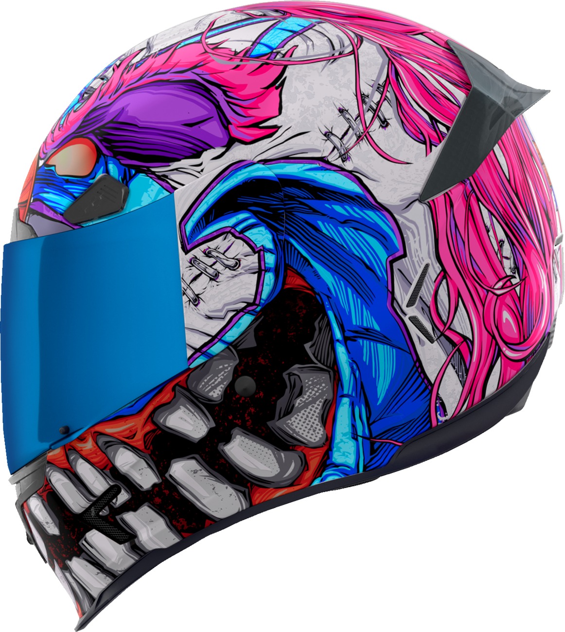 ICON Airframe Pro Krazy Klown 2 Helmet Pink - Small - Image 3
