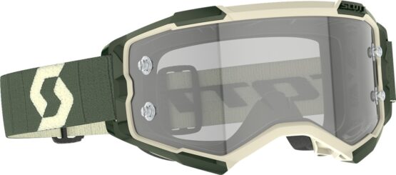 Scott Fury LS Goggle Kaki Green Light Sensitive Gray Lens