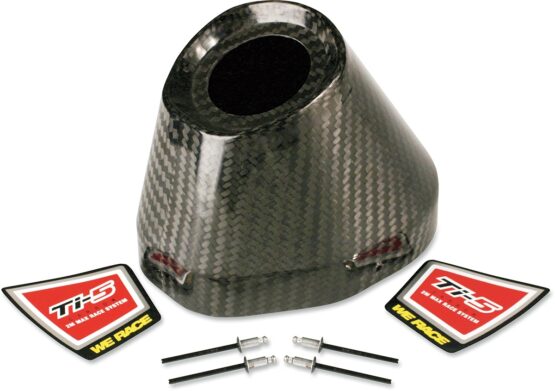 Pro Circuit Carbon Fiber End Cap for Ti-5/Ti-6 Exhaust - Image 2