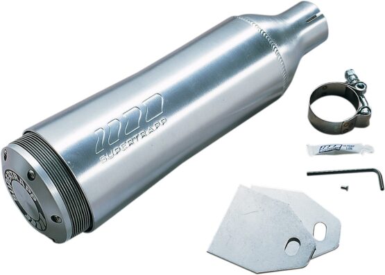 SuperTrapp 4" Aluminum Universal Exhaust Muffler - 1-3/4" ID - Image 2