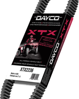 Dayco XTX Drive Belt XTX2274 For 2005 Bombardier Traxter, 2004 Quest 650