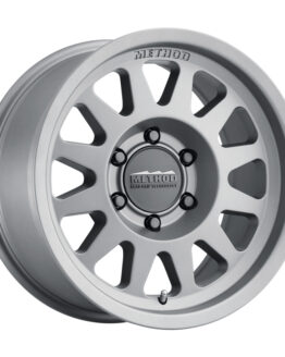 MR704 17x8.5 0mm Offset 5x150 110.5mm CB Matte Titanium Wheel