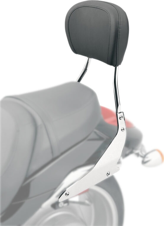 Chrome Short Round 14" Sissy Bar