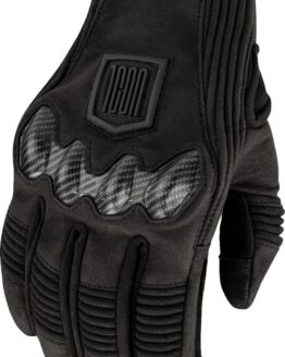 ICON Long Track CX Gloves Black Men's Large