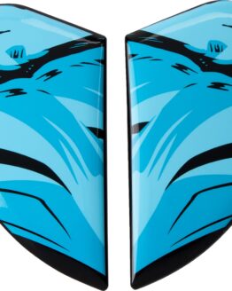Icon Airform Helmet Side Plates ManikRR Blue One Size