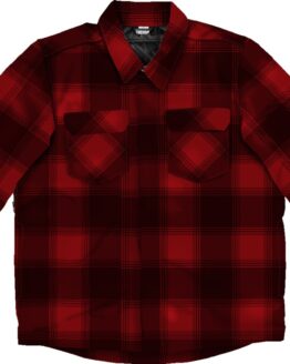 ICON Fallblock CX Flannel Jacket Men's 3XL Red/Black