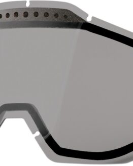 100% Dual Pane Vented Smoke Lens for Accuri Racecraft Strata Goggles