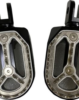 Drag Specialties Qualifier Driver Foot Pegs Black For Harley Pan America
