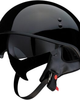 Vagrant Solid Street Half Helmet Gloss Black Small